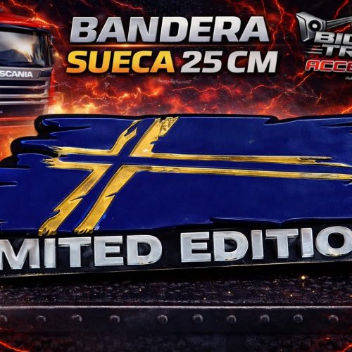 BANDERA ''SUECA'' ACRÍLICO