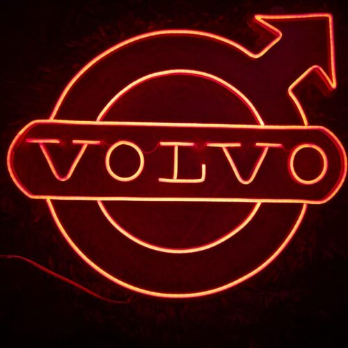 NEÓN VOLVO- ROJO