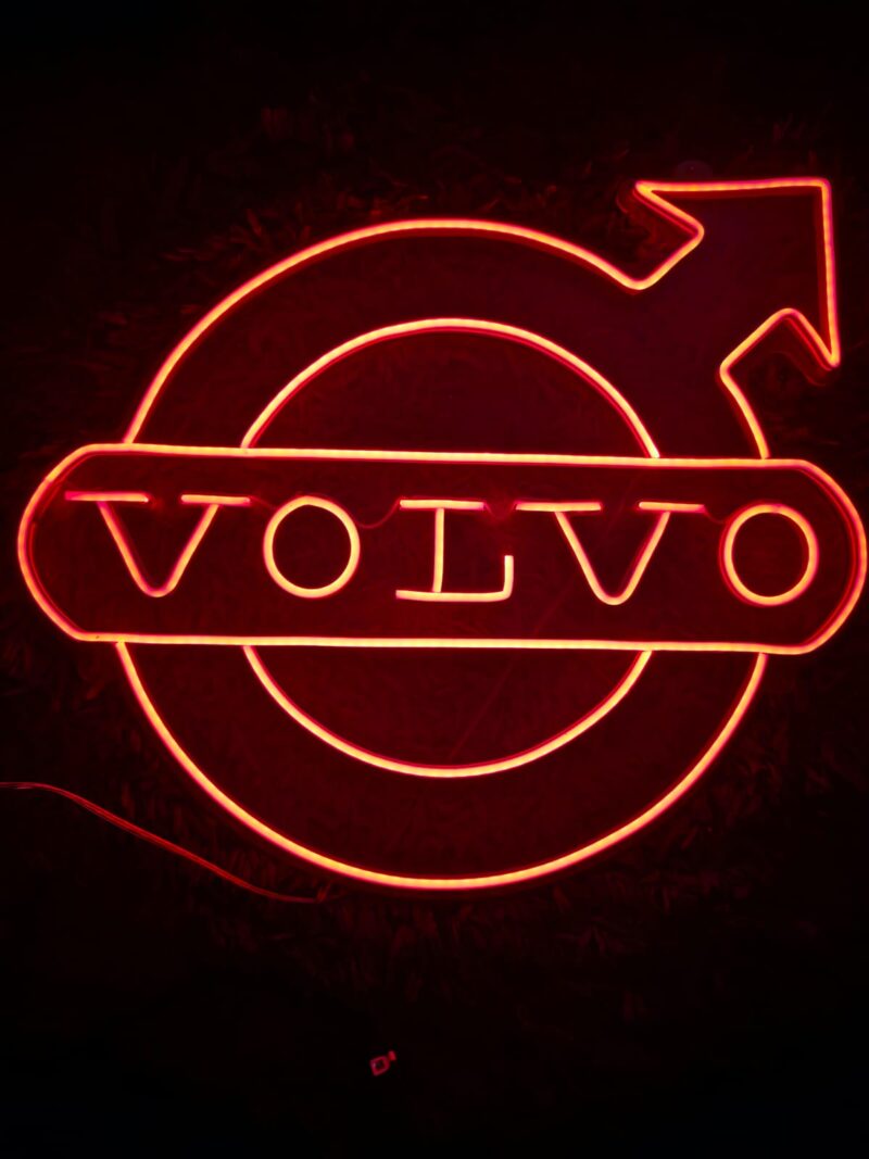 NEÓN VOLVO- ROJO