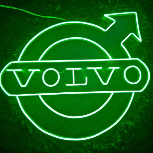 NEÓN VOLVO- VERDE