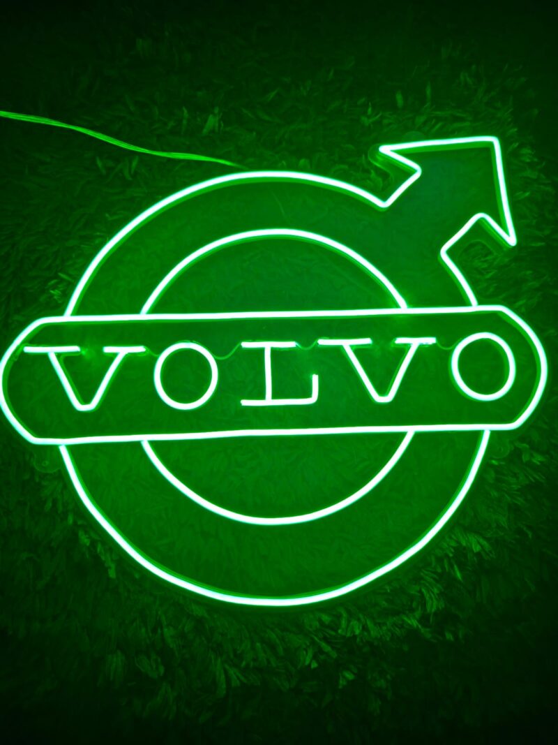 NEÓN VOLVO- VERDE