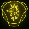 NEÓN SCANIA- AMARILLO